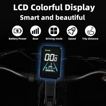 Bicicletta Elettrica TTGO Z3 27.5x2.4 " con Motore da 250W, Batteria 48V15AH, Freni a Disco Idraulici, E-Bike per Adulti, MTB Elettrica da Città