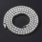 Colore argento / 20 inch (50 cm)