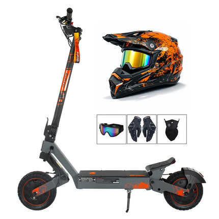 Monopattino Elettrico Pieghevole per Adulti KuKirin G2 Ultra 1600W 48V 18Ah Velocità Massima   Autonomia di 50 km/h, 55 km di autonomia, pneumatici da 10 pollici