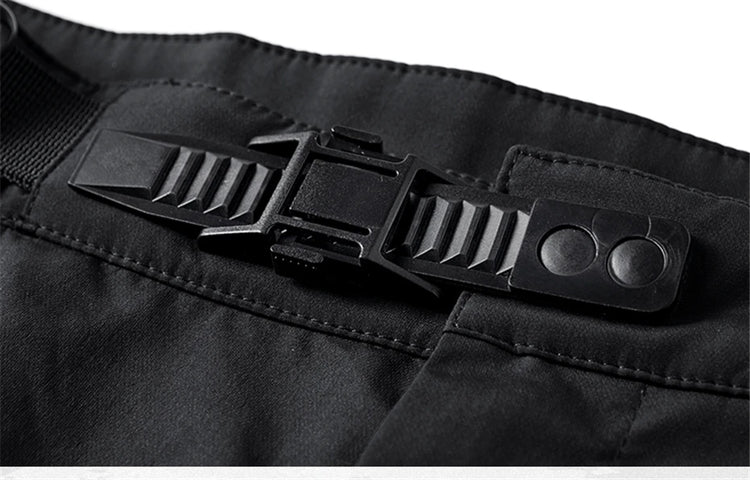 2024 Winter Warm Tactical Pants Men Fashion Functional Multi Pockets Cargo Trousers Hip Hop Streetwear Joggers Pant Techwear