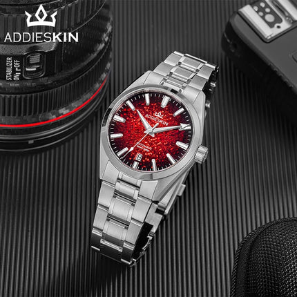 AddiesKin K003 Men's Automatic Watch BGW9 Super Luminous 10Bar Waterproof Sapphire Crystal 316L Stainless Steel Mechanical Watch