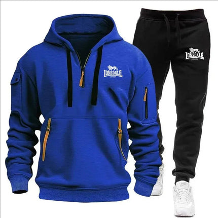 2024 Sports Tracksuit Jogging Men's Clothing Casual Sweatshirt Suit Sweatshirts for Men Daily Tricolor Hoodies Hot High Quality PlatiNum