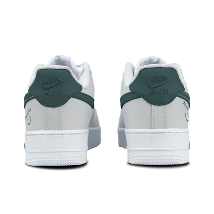 Nike Air Force 1 Cute Puppy Leather Abrasion Resistant Low top Skateboard Shoes Men's Asphalt Gray