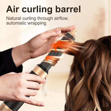 6 in 1 Professional Hair Dryer Hot Comb Set Professional Curling Iron Hair Straightener Styling Tool For Hair Dryer Household