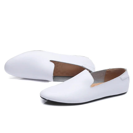 Scarpe da uomo italiane outdoor Casual Luxury Brand uomo mocassini mocassini in vera pelle appartamenti uomo traspirante Slip on scarpe da barca k3