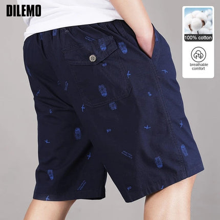 Top Quality 100% cotone Nuovo marchio estivo Moda casual Streetwear Pantaloncini da surf Pantaloni da uomo Pantaloni larghi con coulisse Abbigliamento da uomo platinumshop