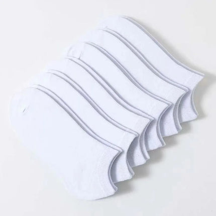 Calzini da barca unisex casual in tinta unita Calzini sottili e traspiranti comodi antiodore che assorbono il sudore per uomo donna nero, bianco, grigio