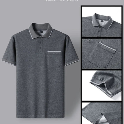 2024 Summer New Comfortable Soft Cotton Fashion Suit Men's Casual Relaxed Breathable Plus Size High Quality Sports Two-Piece Set PlatiNum