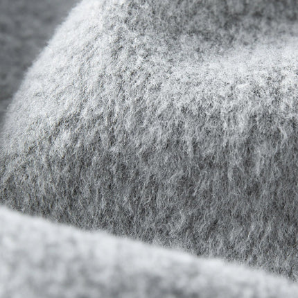 FSLE 【Premium Series】Vintage Sequin Embroidery Short Skirt with Slightly Fitted Back Winter 2025 New Arrival Grey Skirts PlatiNum