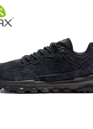 RAX Running Shoes Men&Women Outdoor Sport Shoes Breathable Lightweight Sneakers Air Mesh Upper Anti-slip Natural Rubber Outsole PlatiNum