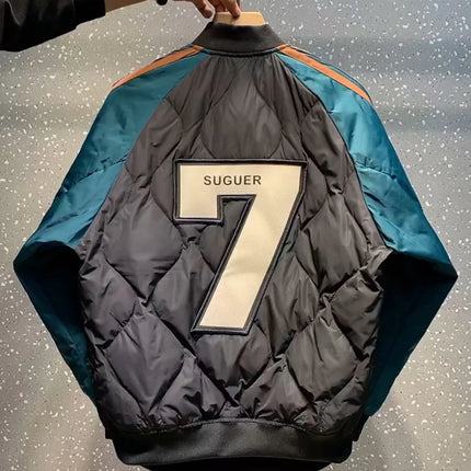 Supzoom 2022 New Arrival Hip Hop Embroidery Couples Casual Top Fashion Male And Female Winter Men Coat Warm Baseball Down Jacket