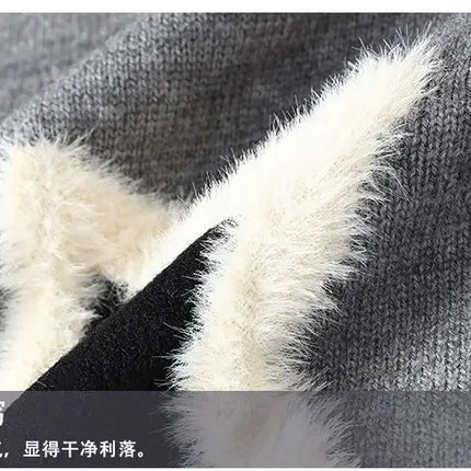 Winter Men Streetwear O-neck Knitted Pullovers Outwear Casual Sweaters New Fashion Man Loose Pullovers Sweaters Male Clothing