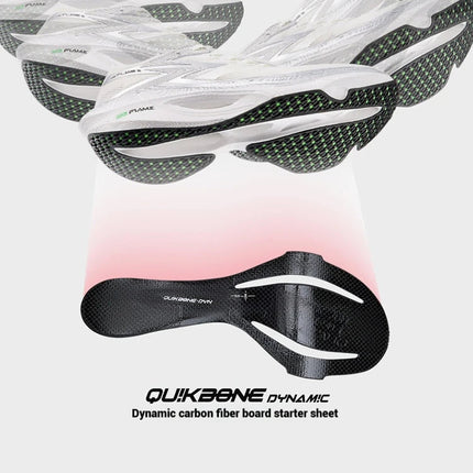 361 Degrees FLAME 3.0 Men Women Running Shoes Carbon Plate Racing Rebound Stable Breathable Wear-resistant Sneakers 672412207 PlatiNum