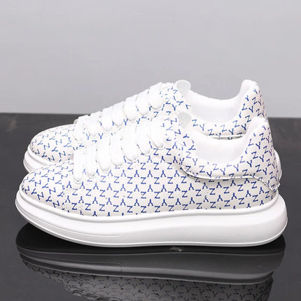 New Men's Shoes Couple's Small White Shoes Versatile Thick Soled Casual Shoes Men's Women's Sneakers  Board Shoes Jogging Shoes