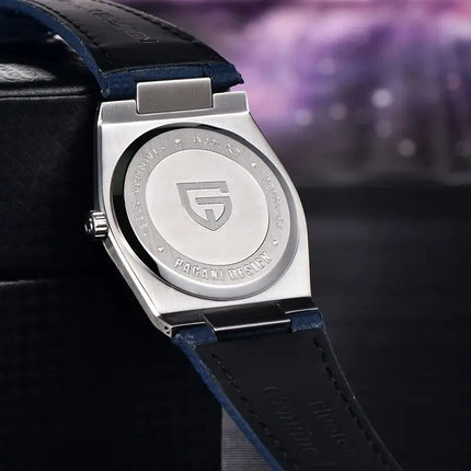 PAGANI DESIGN 2026 Nuovo Orologio al Quarzo Sottile da Uomo 7MM VJ21 37MM Zaffiro Acciaio Inossidabile Impermeabile 10Bar Luminoso C3 Reloj Hombre