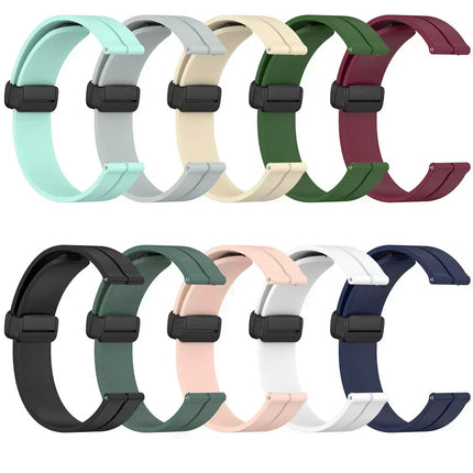 22mm 20mm cinturino magnetico in silicone per Omega X Swatch Joint MoonSwatch cinturino per Xiaomi Watch S4 S3 S2 S1/Huawei GT6Pro GT6 5 4 46 platinumshop