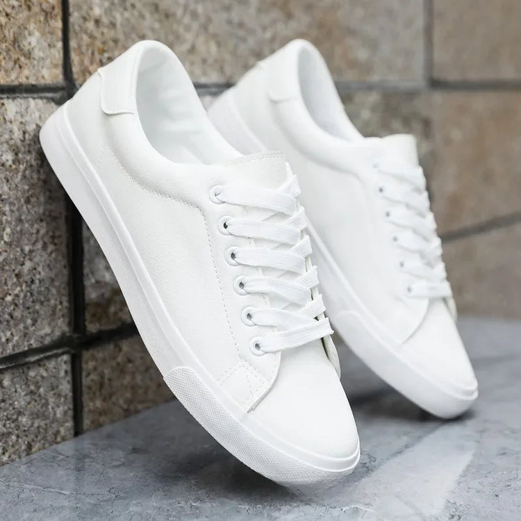 Classic Men Leather Casual Shoes High Quality Comfortable Platform Sneakers Men Flats Shoe Loafers British Jogging Shoe Hot Sale