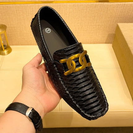 YRZL mocassini uomo scarpe Casual scarpe pigre fatte a mano mocassini da uomo mocassini traspiranti Slip on Big Size 48 mocassini da guida per uomo