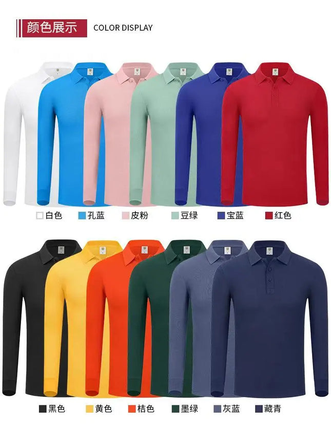 Polo da lavoro in cotone 100% polo personalizzata in puro cotone cultura aziendale T-shirt a maniche corte ricamo stampa logo parola