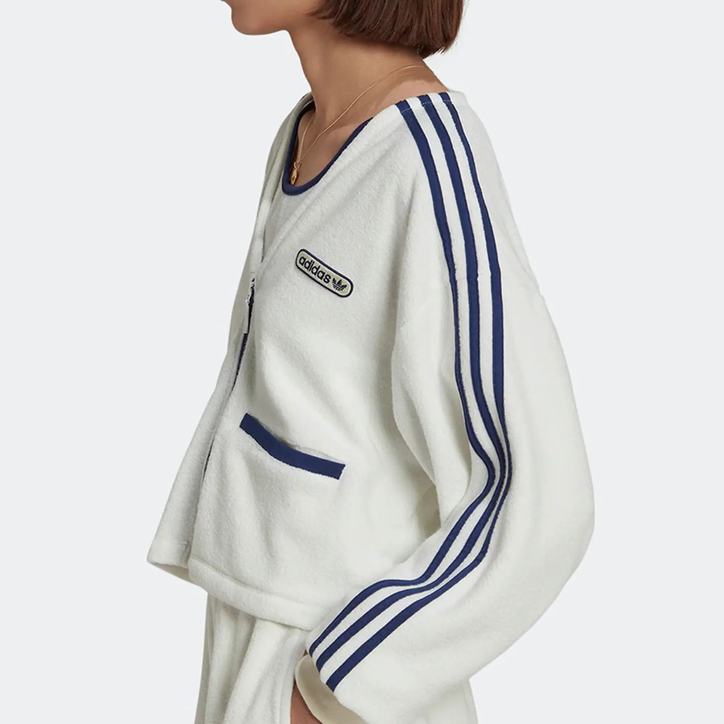 Adidas Originals Women's Fashion Jacket Sport Knit Cardigan HL6585