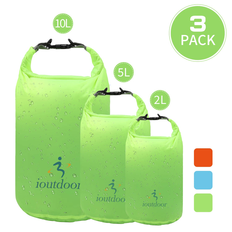 Borsa impermeabile 2L5L10L/20L40L70L, borsa impermeabile piccola e leggera per kayak, nuoto, pesca, rafting, galleggiante