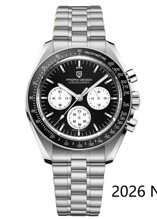 PAGANI DESIGN 2026 Nuovi Orologi da Uomo di Lusso, Orologio al Quarzo Sportivo con Cronografo, Data Automatica, Movimento Giapponese VK63, Vetro Zaffiro AR, Consegna Rapida dai Magazzini Europei