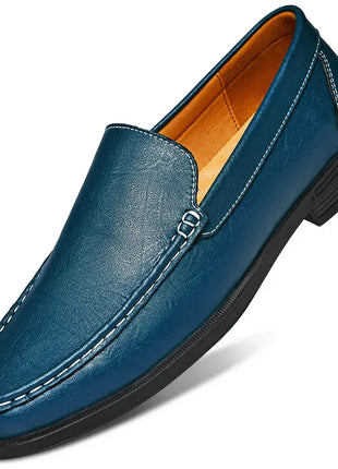 Calzature da uomo in pelle Slip on Office Man Scarpe formali Festa di nozze Scarpe eleganti da uomo Breath Driving Mocassini pigri Mocassini