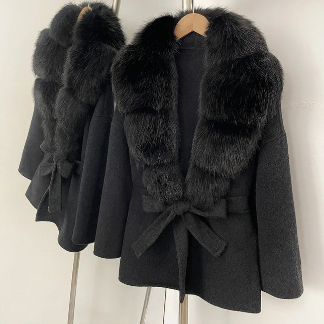 Fur Coat Eco-friendly Winter Clothes Woman Jacket with Fur Korean Reviews Many Clothes Outer Coat Ladies Outerwears Faux Fur