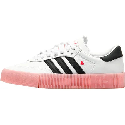 Scarpe da ginnastica casual con plateau da donna Adidas ufficiale autentiche SAMBA ROSE EF4965