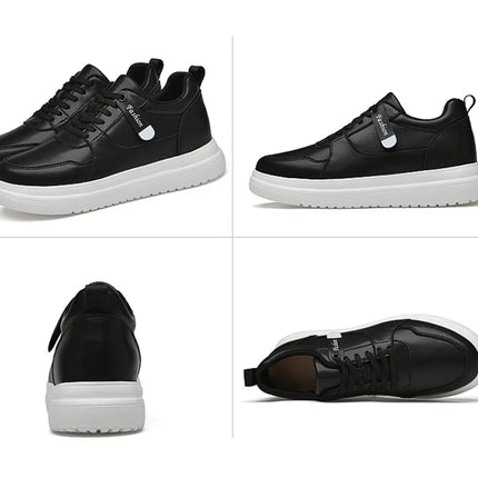 Men Elevator Height Increase Shoes Sneakers Shoes for Men 10cm Sports Casual Invisible Inner Heightening 8cm White Shoes
