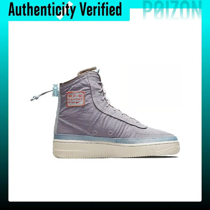 Nike Air Force 1 Shell PU, Textile Comfortable Thermal Slip Resistant, Abrasion Resistant, Lightweight High top DO7450-511