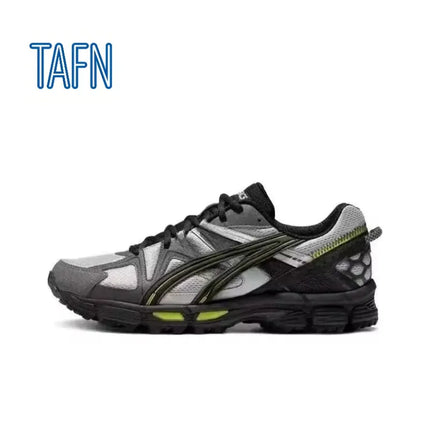 Scarpe stile retrò atletico con suola segmentata antiscivolo, adatte per jogging, attività all'aperto, uscite casual e fitness per adulti.