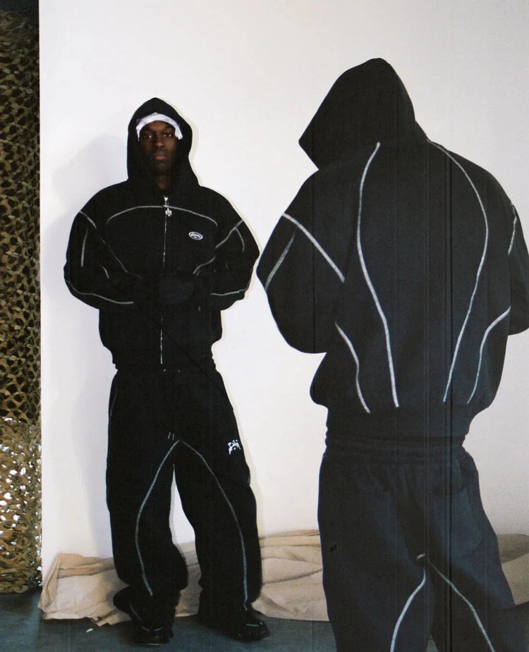 Street Retro Men's Casual Sportswear with Trendy Silhouettes Unique Hip-Hop Style Patterned Oversized Sweatshirts Casual Hoodies PlatiNum