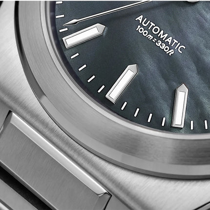 AddiesKin K008 Japan Miyota 9015 Automatic Movement 24 Jewels 28800bph 42h Power Reserve Ultra Thin 10mm Skeleton Case Back