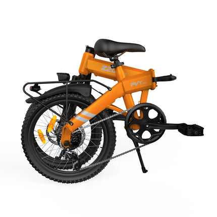 Biciclette Elettriche Pieghevoli PVY Z20 PRO EVO con Sensore di Coppia, 50N.m 250W 36V 14.5Ah Batteria per E-bike da Pendolarismo con App Intelligente