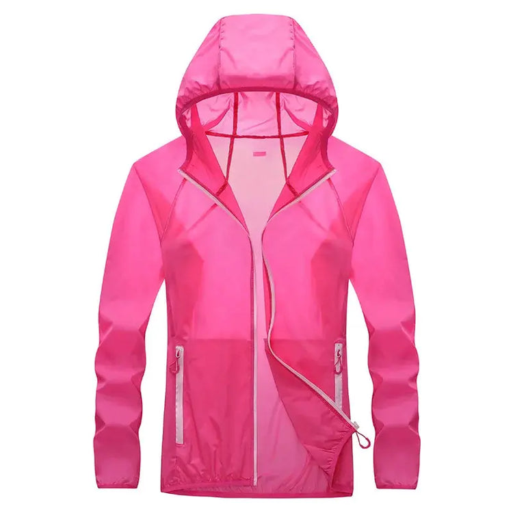 Golf Raincoat Rain Jacket Waterproof Lightweight Quick-Dry UV Sun Protection Breathable Outdoor Sports Men Women Golfing Apparel PlatiNum