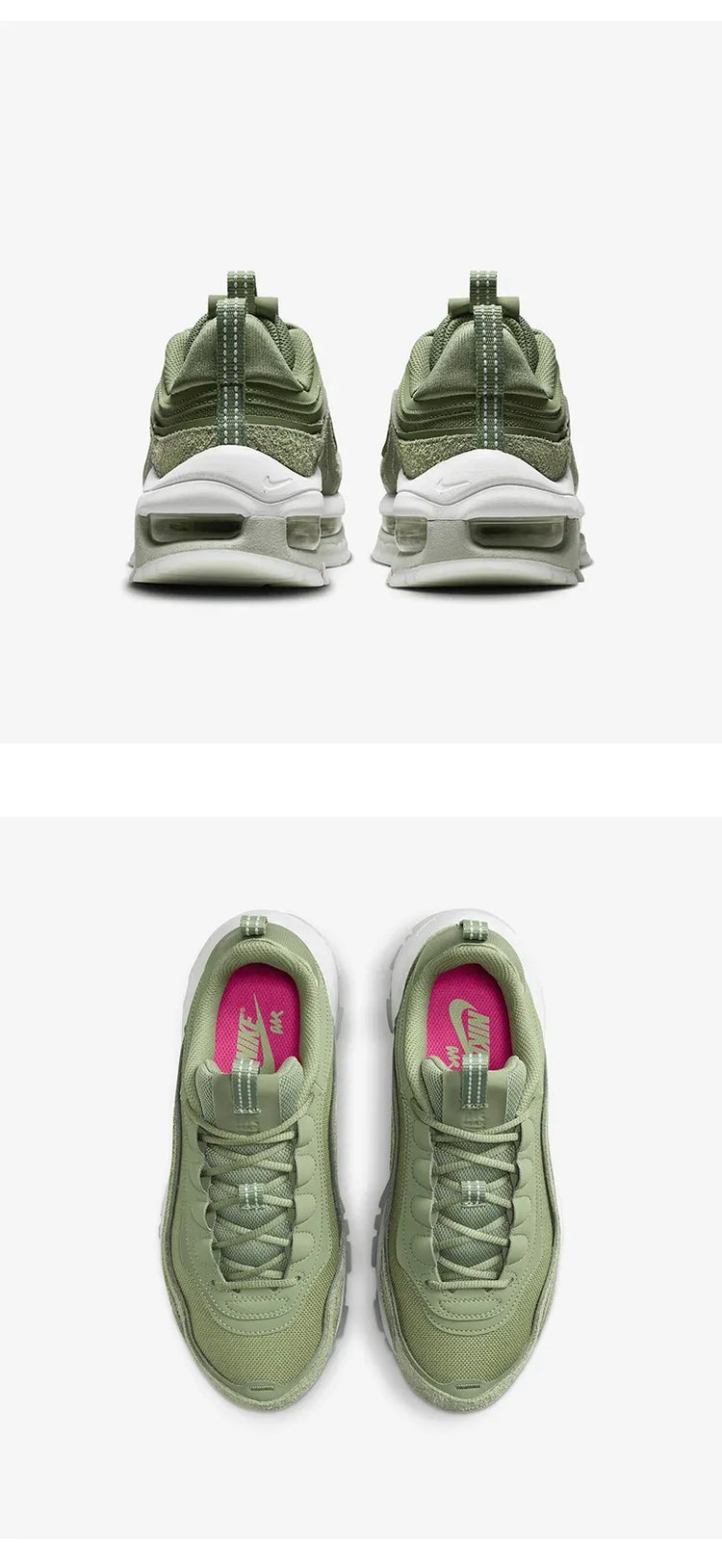 Nike genuine Air Max 97 women's air cushioned breathable running shoes FB4496-300