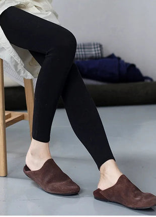 High-quality Sheep Hot Sales Leggings Women Autumn Winter Wool Long Elastic Ladies Fashionable Versatile Basic Style Warm Pants PlatiNum