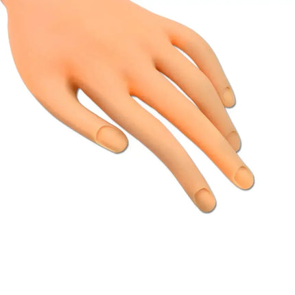 Nail Art Training Fake Hand Display False Tips UV Gel Polish Painting Tools Manicure  Practice Model 2028