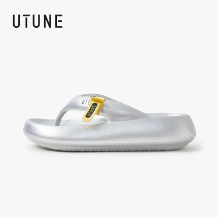 UTUNE 2026 NUOVE infradito da donna con suola spessa - sandali con plateau con altezza crescente, pantofole da spiaggia estive ammortizzate leggere