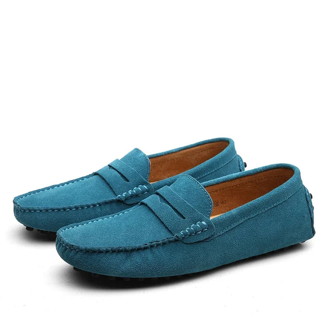 Scarpe casual da uomo Scarpe da uomo di moda Mocassini da uomo in vera pelle scamosciata fatti a mano Mocassini Slip On Scarpe basse da uomo Scarpe da guida maschili