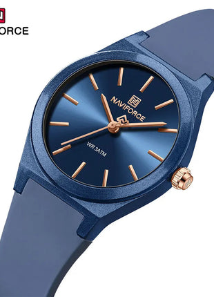 NAVIFORCE 2025 Orologi moda donna Orologio al quarzo Sport Cinturino in silicone Orologi da polso da donna Orologio semplice Regalo relogios feminino platinumshop