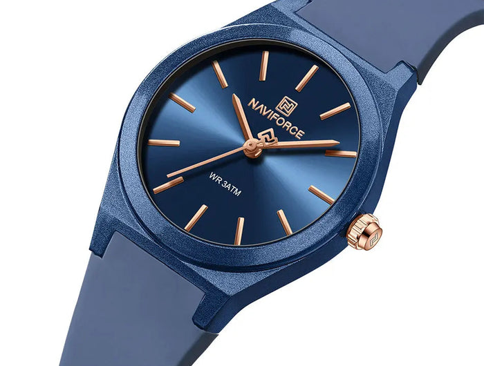 NAVIFORCE 2025 Orologi moda donna Orologio al quarzo Sport Cinturino in silicone Orologi da polso da donna Orologio semplice Regalo relogios feminino platinumshop