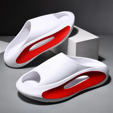 Pantofole in cocco Le donne indossano sandali Coppia fondo spesso Eva Step on Shit Feeling Home Home Pantofole di grandi dimensioni Scarpe