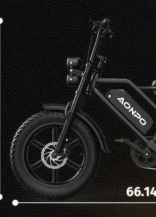 Nuova Bici Elettrica POWBEN V20 2026 UE, Motore 2000W, Velocità Massima 50km/h, Batteria 52V 15Ah, Pneumatici 20×4.0, Cambio a 7 Velocità SL-TX30-7R, E-Bike per Adulti