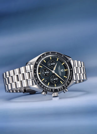 PAGANI DESIGN 2026 Nuovo CK2988 Orologio da Polso da Uomo al Quarzo di Lusso Retrò con Funzione Luna, Vetro Zaffiro e Cronografo di Precisione