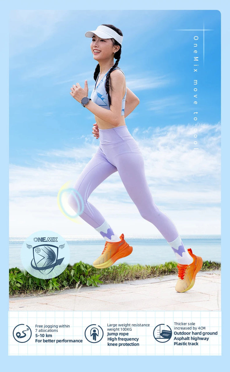 ONEMIX Scarpe da corsa per uomo Allenamento atletico Scarpe da tennis sportive da uomo Scarpe da ginnastica da passeggio resistenti all'usura antiscivolo per esterni PlatiNum