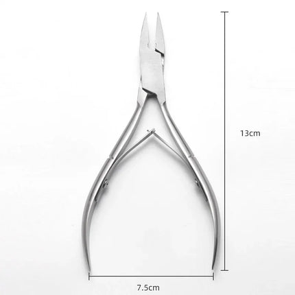1Pcs Toenail Ingrown Nail Art Cuticle Nipper Clipper Edge Cutter Manicure Scissor Plier Tool Pedicure Dead Skin Remover 2028