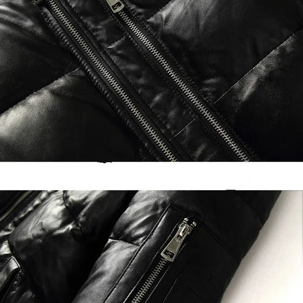 Men Jacket 2025 Men's Clothing Autumn Winter Down Jacket 5XL Real Sheepskin Clothes Thick Coat Male Ropa Hombre LXR384