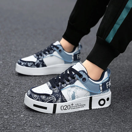 Youth Board Shoes 2025 New Men Women Parent Child Sports Shoes Fashionable Thick Sole Non-slip Casual Walking Shoes Size 31-44